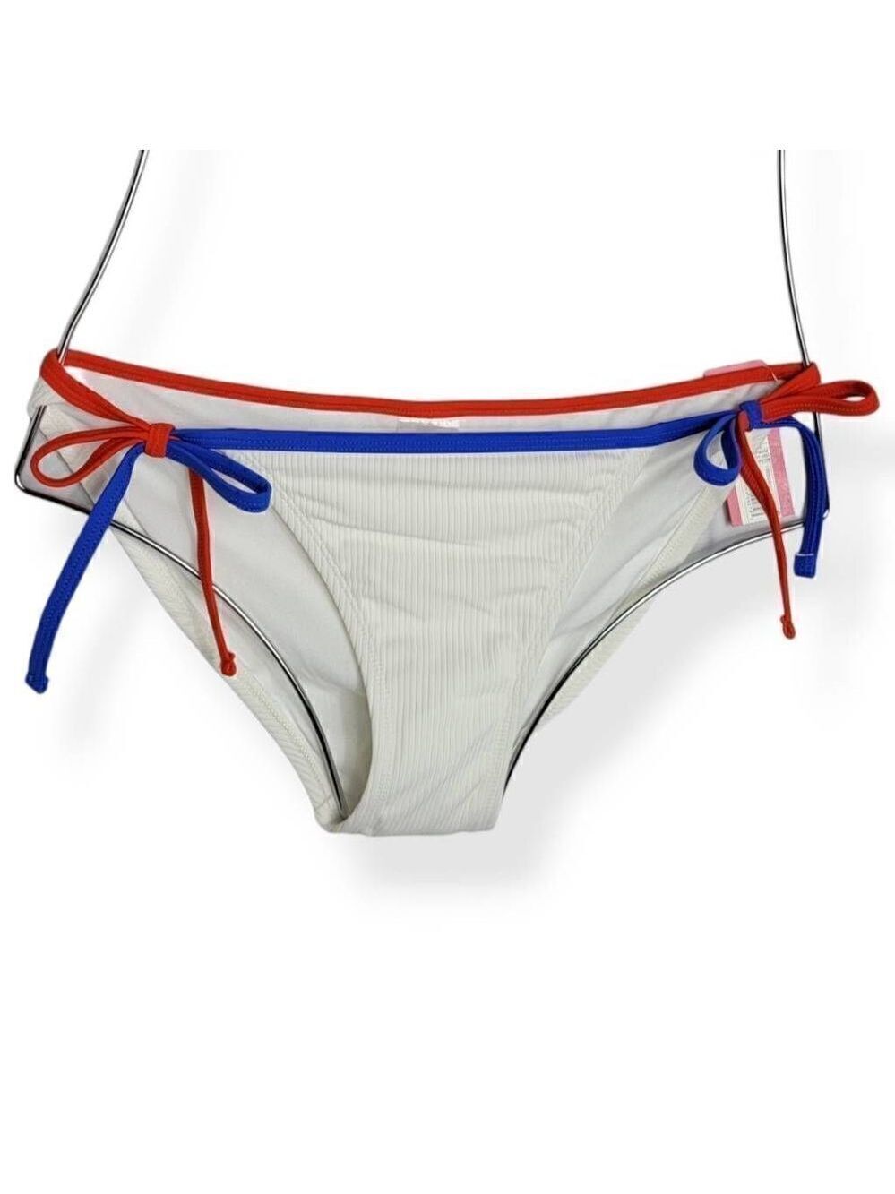 Xhilaration White String Bikini Bottom Medium Juniors